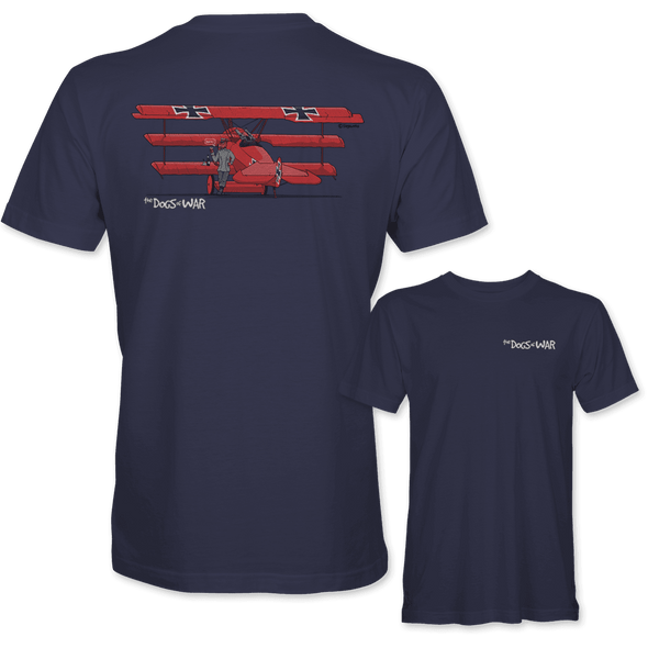 FOKKER TRIPLANE 'RED BARON' T-Shirt - Mach 5