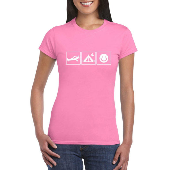 THE HAPPY BUSH PILOT Women's T-shirt - Mach 5