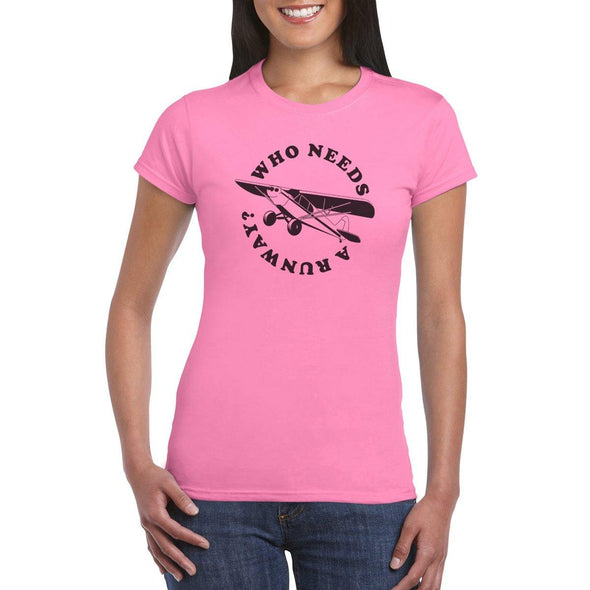 WHO NEEDS A RUNWAY Women's T-Shirt - Mach 5