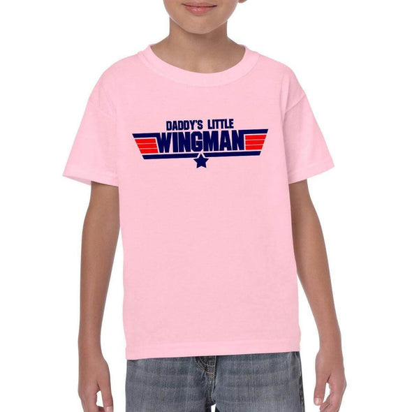 DADDY's LITTLE WINGMAN Youth Semi-Fitted T-Shirt - Mach 5