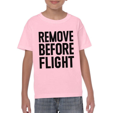 REMOVE BEFORE FLIGHT Youth Semi-Fitted T-Shirt - Mach 5