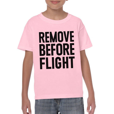 REMOVE BEFORE FLIGHT Youth Semi-Fitted T-Shirt - Mach 5