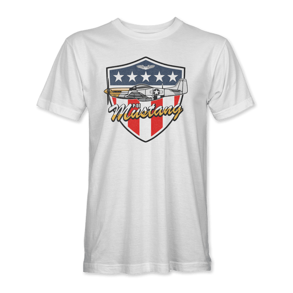 P-51 MUSTANG T-Shirt - Mach 5