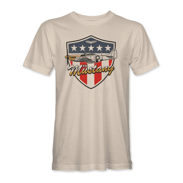 P-51 MUSTANG T-Shirt - Mach 5