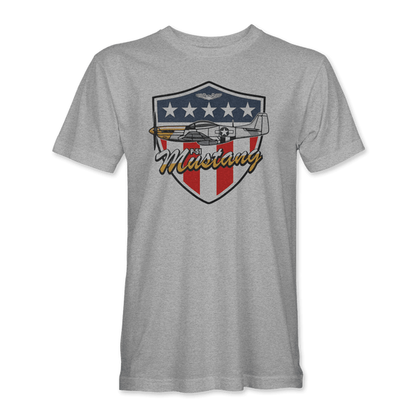 P-51 MUSTANG T-Shirt - Mach 5