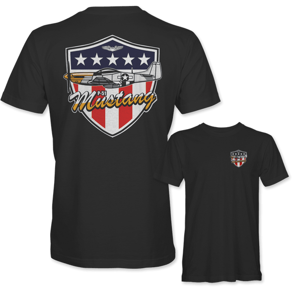 P-51 MUSTANG T-Shirt - Mach 5