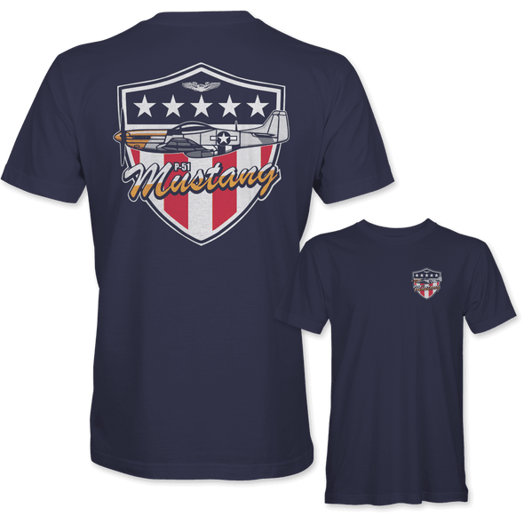 P-51 MUSTANG T-Shirt - Mach 5