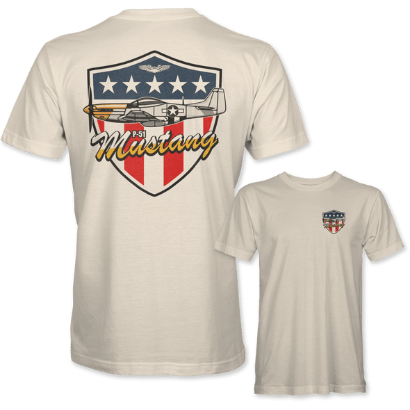 P-51 MUSTANG T-Shirt - Mach 5