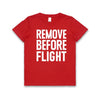 REMOVE BEFORE FLIGHT Kids T-Shirt - Mach 5