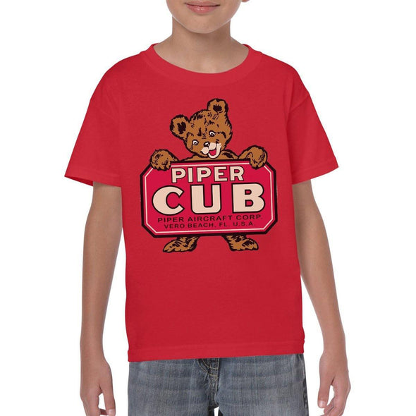 PIPER CUB Youth Semi-Fitted T-Shirt - Mach 5