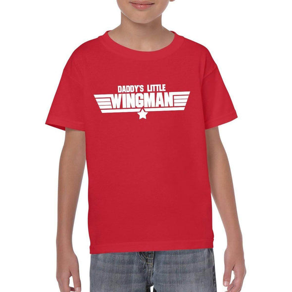 DADDY's LITTLE WINGMAN Youth Semi-Fitted T-Shirt - Mach 5