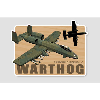 A-10 WARTHOG Sticker - Mach 5