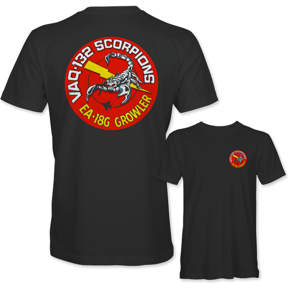 EA-18G GROWLER 'VAQ-132 SCORPIONS' T-Shirt - Mach 5