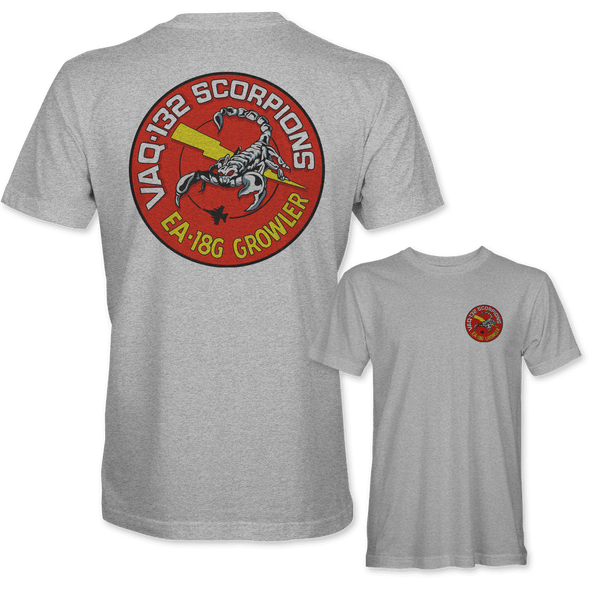 EA-18G GROWLER 'VAQ-132 SCORPIONS' T-Shirt - Mach 5