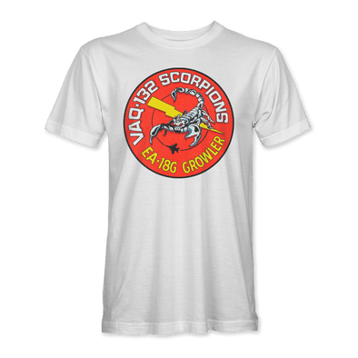 EA-18G GROWLER VAQ-132 'SCORPIONS' T-Shirt - Mach 5