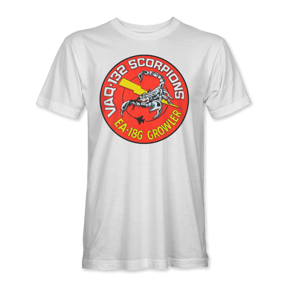 EA-18G GROWLER VAQ-132 'SCORPIONS' T-Shirt - Mach 5