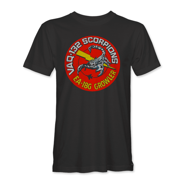 EA-18G GROWLER VAQ-132 'SCORPIONS' T-Shirt - Mach 5