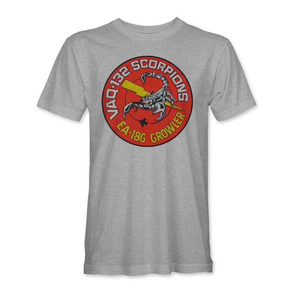 EA-18G GROWLER VAQ-132 'SCORPIONS' T-Shirt - Mach 5