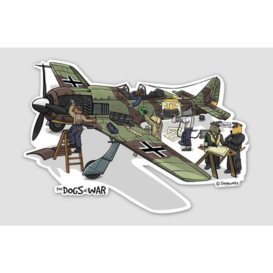 FOCKE WULF FW190 Sticker - Mach 5