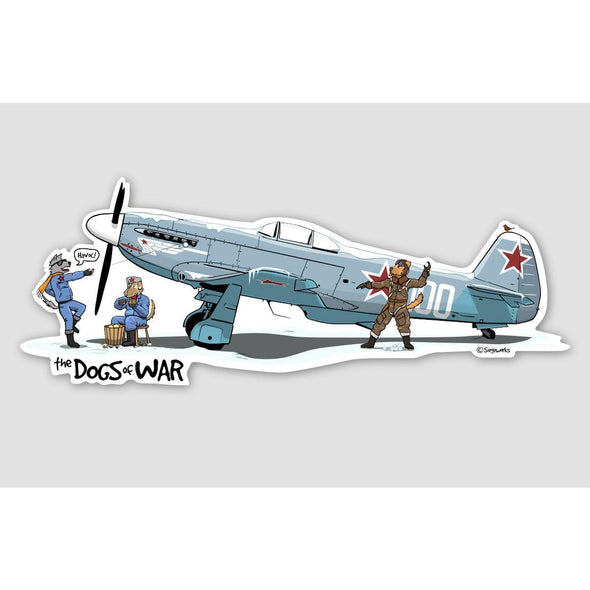 YAK-9 Sticker - Mach 5