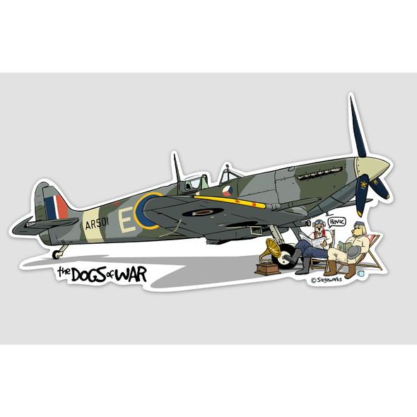 SUPERMARINE SPITFIRE Sticker - Mach 5