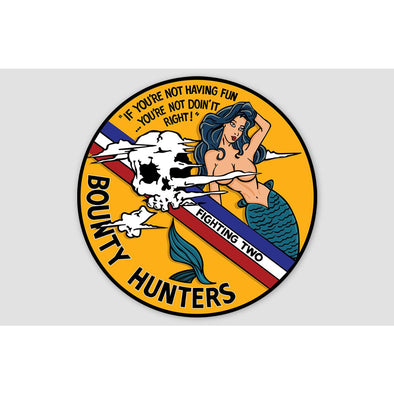 BOUNTY HUNTERS 'FIGHTING TWO' Sticker - Mach 5