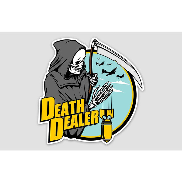 B-17 'DEATH DEALER' Sticker - Mach 5