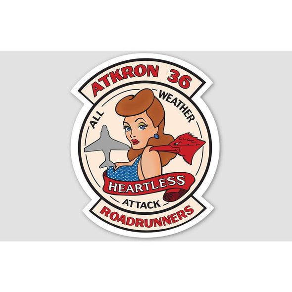 A-6 INTRUDER 'HEARTLESS' Sticker - Mach 5