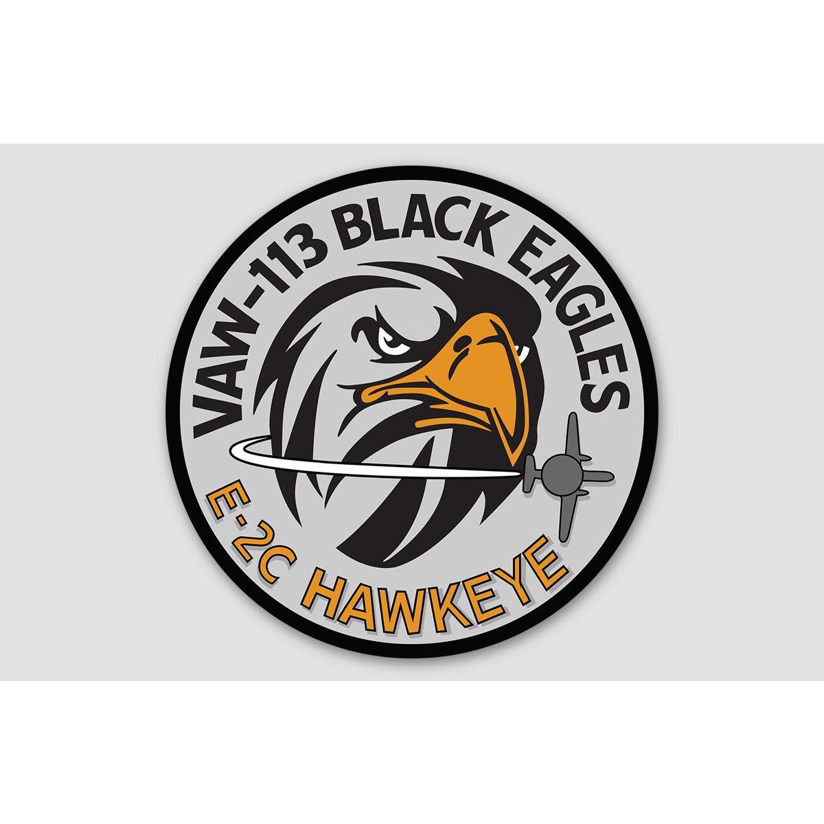 VAW-113 'BLACK EAGLES' E-2C HAWKEYE Sticker – Mach 5