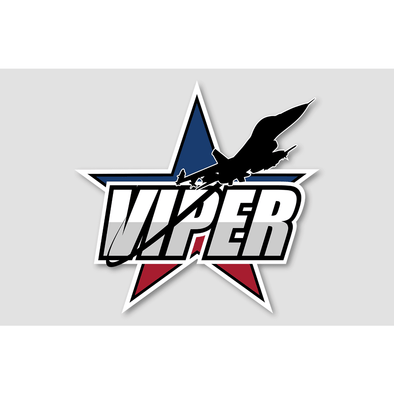 F-16 'VIPER' Sticker - Mach 5