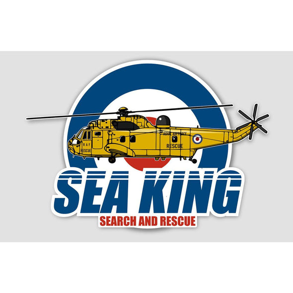 RAF SEA KING Sticker - Mach 5