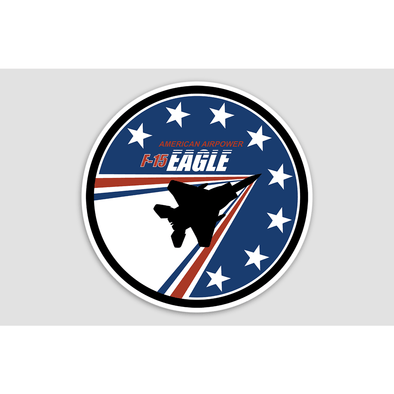 F-15 EAGLE Sticker - Mach 5