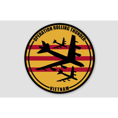 B-52 'OPERATION ROLLING THUNDER' Sticker - Mach 5