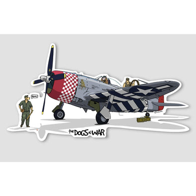P-47 THUNDERBOLT Sticker - Mach 5
