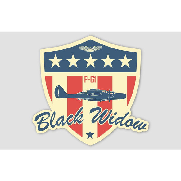 P-61 BLACK WIDOW Sticker - Mach 5