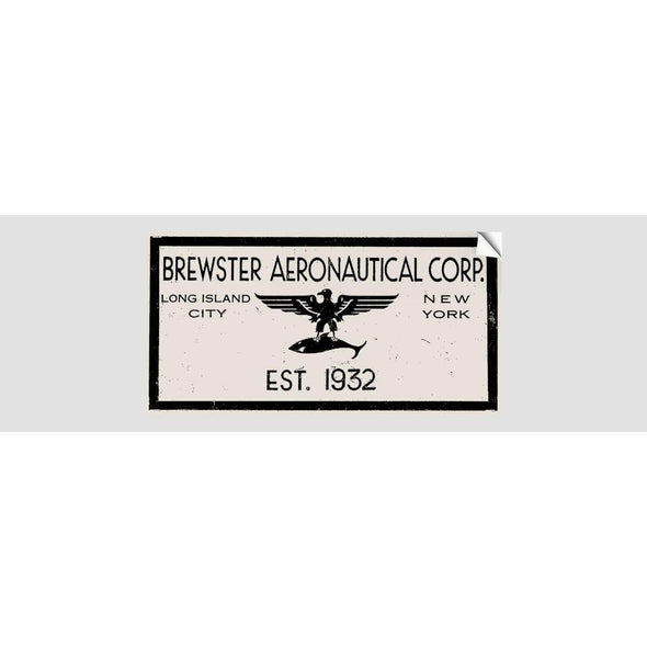 BREWSTER AERONAUTICAL CORP Sticker - Mach 5