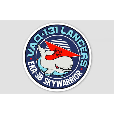 EKA-3B SKYWARRIOR VAQ-131 'LANCERS' Sticker - Mach 5