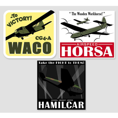 ASSAULT GLIDER Sticker Pack - Mach 5