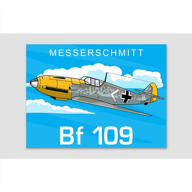 MESSERSCHMITT Bf 109 Sticker - Mach 5