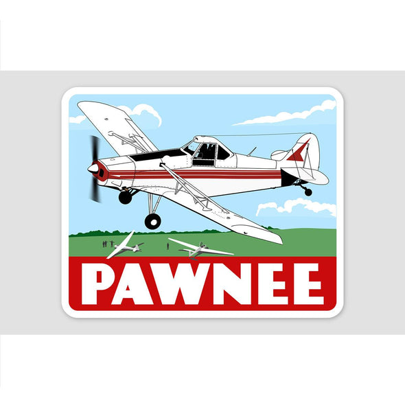 PIPER PAWNEE Sticker - Mach 5