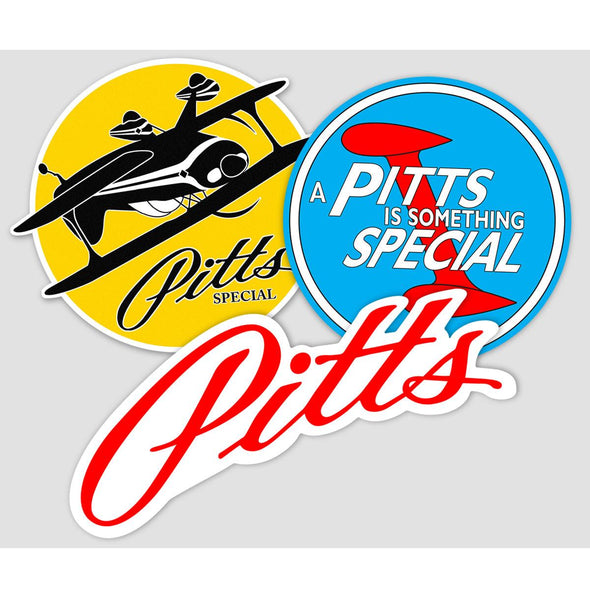 PITTS SPECIAL Sticker Pack - Mach 5