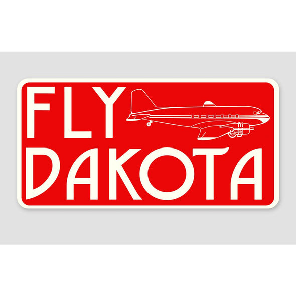 FLY DAKOTA Sticker - Mach 5