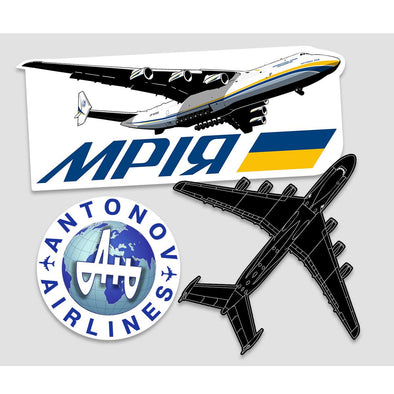 AN-225 MRIYA Sticker Pack - Mach 5