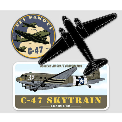 C-47 'THAT'S ALL BROTHER' Sticker Pack - Mach 5