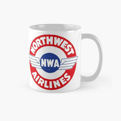 VINTAGE NORTHWEST AIRLINES Mug - Mach 5