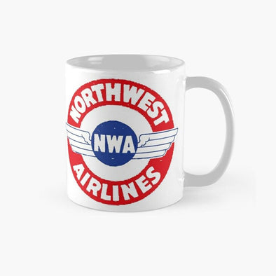 VINTAGE NORTHWEST AIRLINES Mug - Mach 5