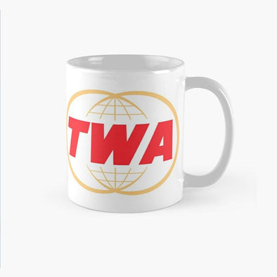 VINTAGE TWA Logo Mug - Mach 5
