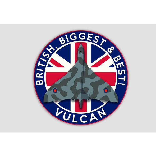 AVRO VULCAN Sticker - Mach 5