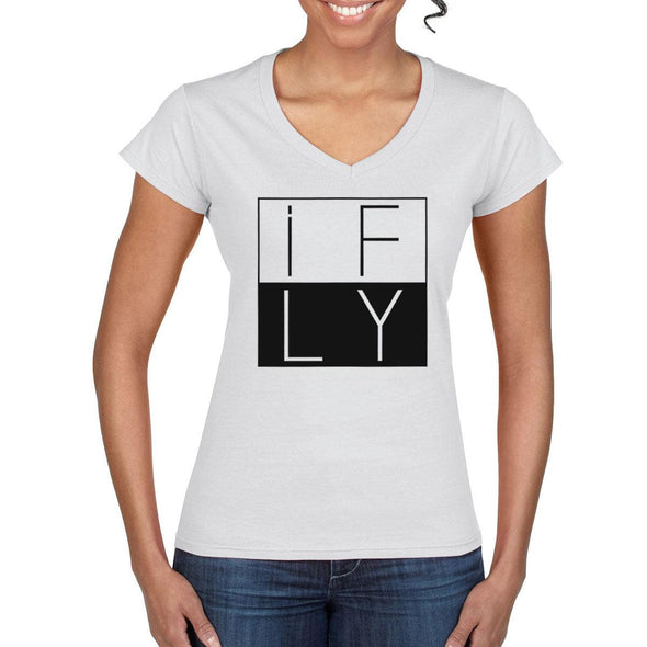Women’s IFLY semi-fitted V-neck T-Shirt - Mach 5