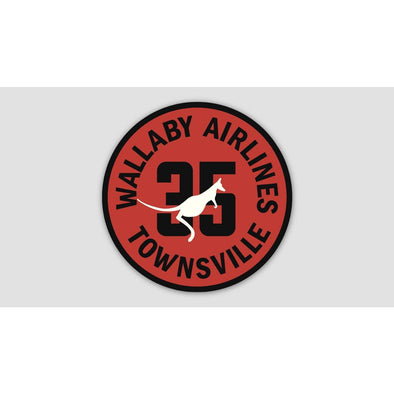 35SQN WALLABY AIRLINES Sticker - Mach 5